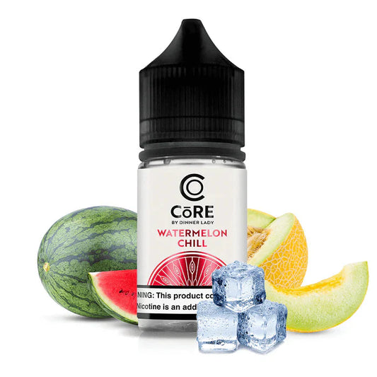 Watermelon Chill - Core Salt by Dinner Lady | 30ML Vape Juice | 20MG,30MG,50MG - Vapersoutlet