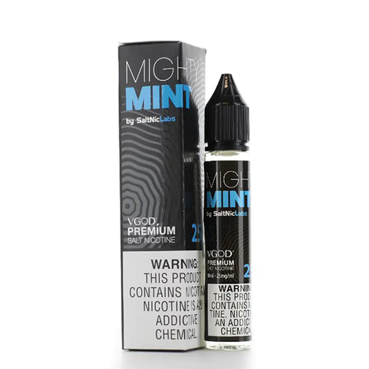 Mighty Mint - VGod SaltNic | 30ML Vape Juice | 25MG, 50MG - Vapersoutlet