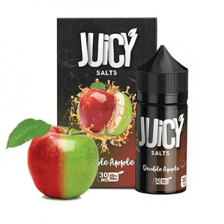 JUICY SALTS - DOUBLE APPLE 50MG | 30ML - Vapersoutlet