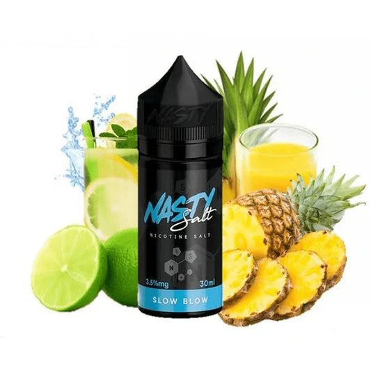 SLOW BLOW – NASTY SALT NIC 30ML (35MG & 50MG) - Vapersoutlet