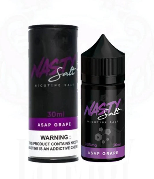 Nasty ASAP Grape Nic Salt 30ml 35MG & 50MG - Vapersoutlet