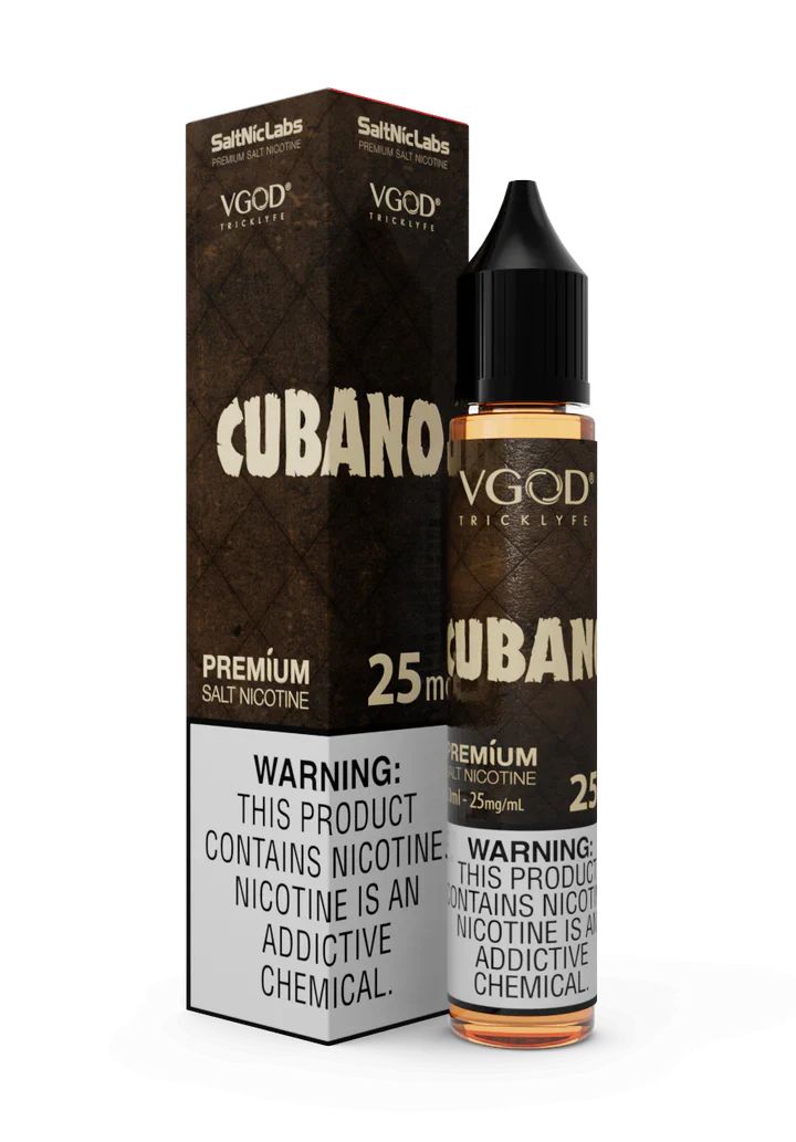 Cubano - VGOD SaltNic | 30ML Vape Juice | 25MG,50MG - Vapersoutlet