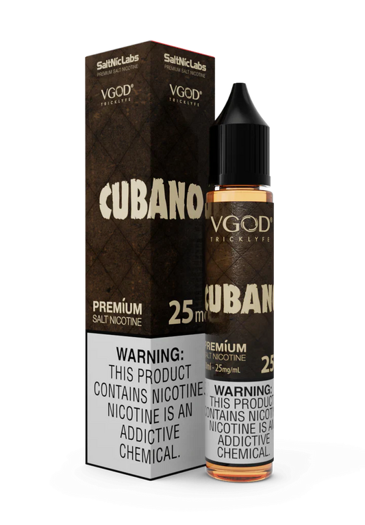Cubano - VGOD SaltNic | 30ML Vape Juice | 25MG,50MG - Vapersoutlet