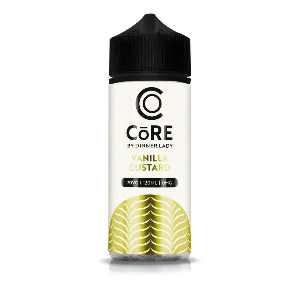 Vanilla Custard - Core by Dinner Lady | 120Ml Vape Juice | 3MG,6MG - Vapersoutlet